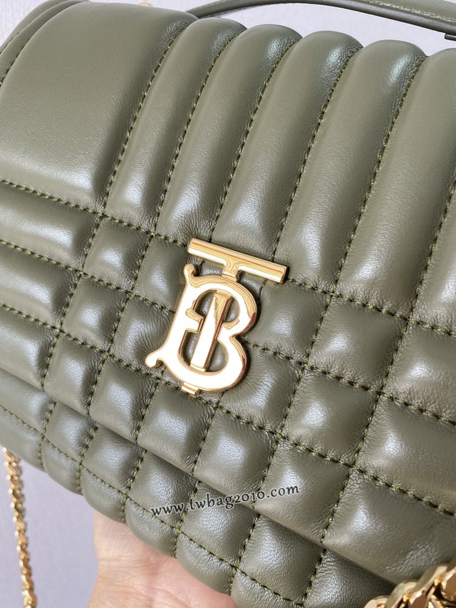Burberry專門店新款羔羊皮Thomas專屬標識女包 巴寶莉手提單肩斜挎鏈條包 yxb1355